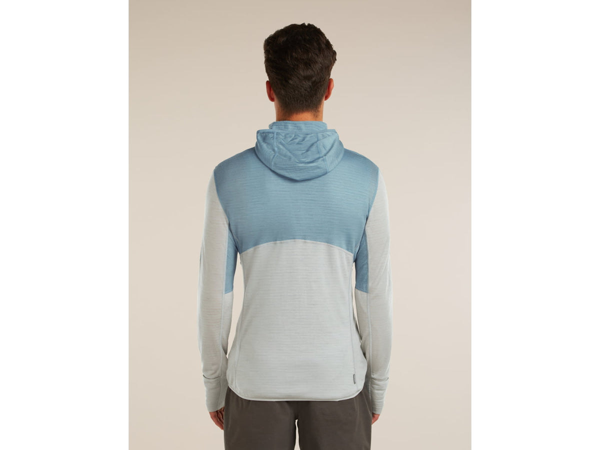 Icebreaker Merino Blend 200 RealFleece Descender Long Sleeve Zip Hoodie - Men's