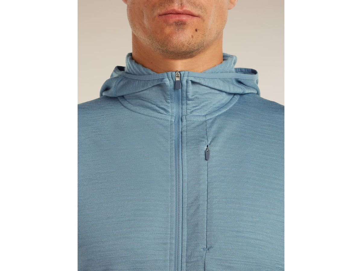 Icebreaker Merino Blend 200 RealFleece Descender Long Sleeve Zip Hoodie - Men's