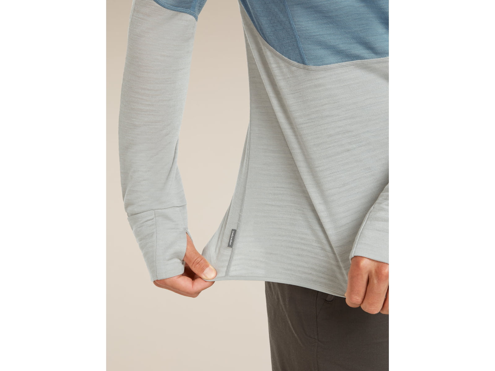 Icebreaker Merino Blend 200 RealFleece Descender Long Sleeve Zip Hoodie - Men's