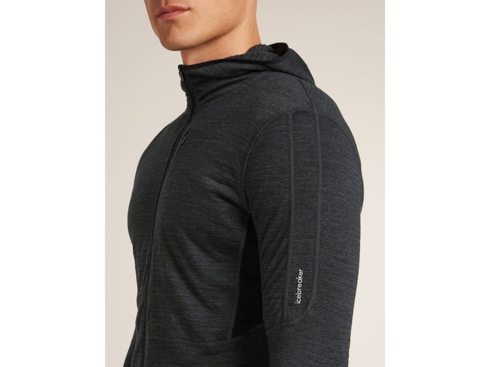 Icebreaker Merino Blend 200 RealFleece Descender Long Sleeve Zip Hoodie - Men's
