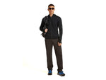 Icebreaker Merino Blend 300 RealFleece Descender Long Sleeve Zip Hoodie - Men's Black