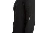 Icebreaker Merino Blend 300 RealFleece Descender Long Sleeve Zip Hoodie - Men's Black