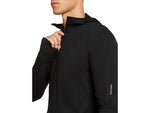 Icebreaker Merino Blend 300 RealFleece Descender Long Sleeve Zip Hoodie - Men's Black