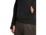 Icebreaker Merino Blend 300 RealFleece Descender Long Sleeve Zip Hoodie - Men's Black