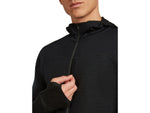 Icebreaker Merino Blend 300 RealFleece Descender Long Sleeve Zip Hoodie - Men's Black