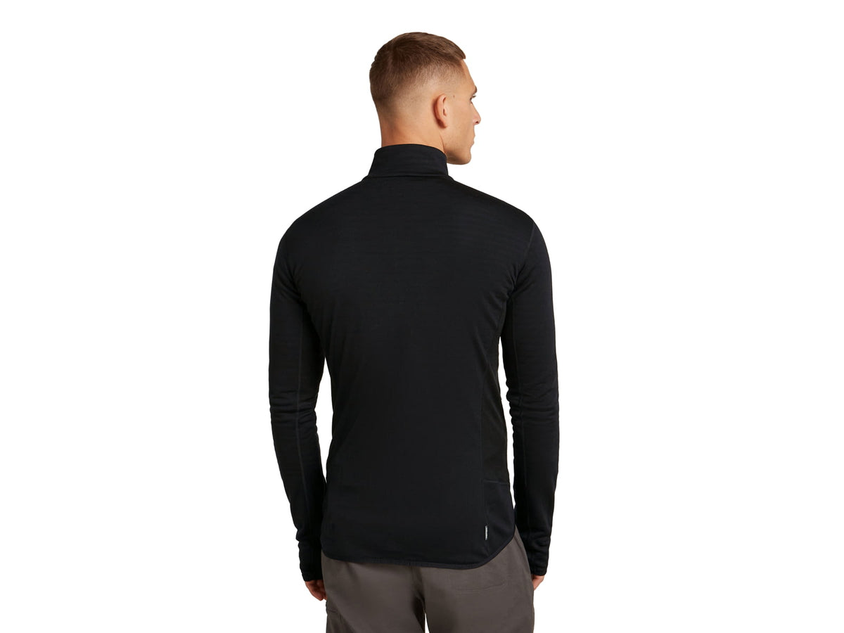 Icebreaker Merino Blend 300 RealFleece Descender Long Sleeve Zip Jacket - Men's