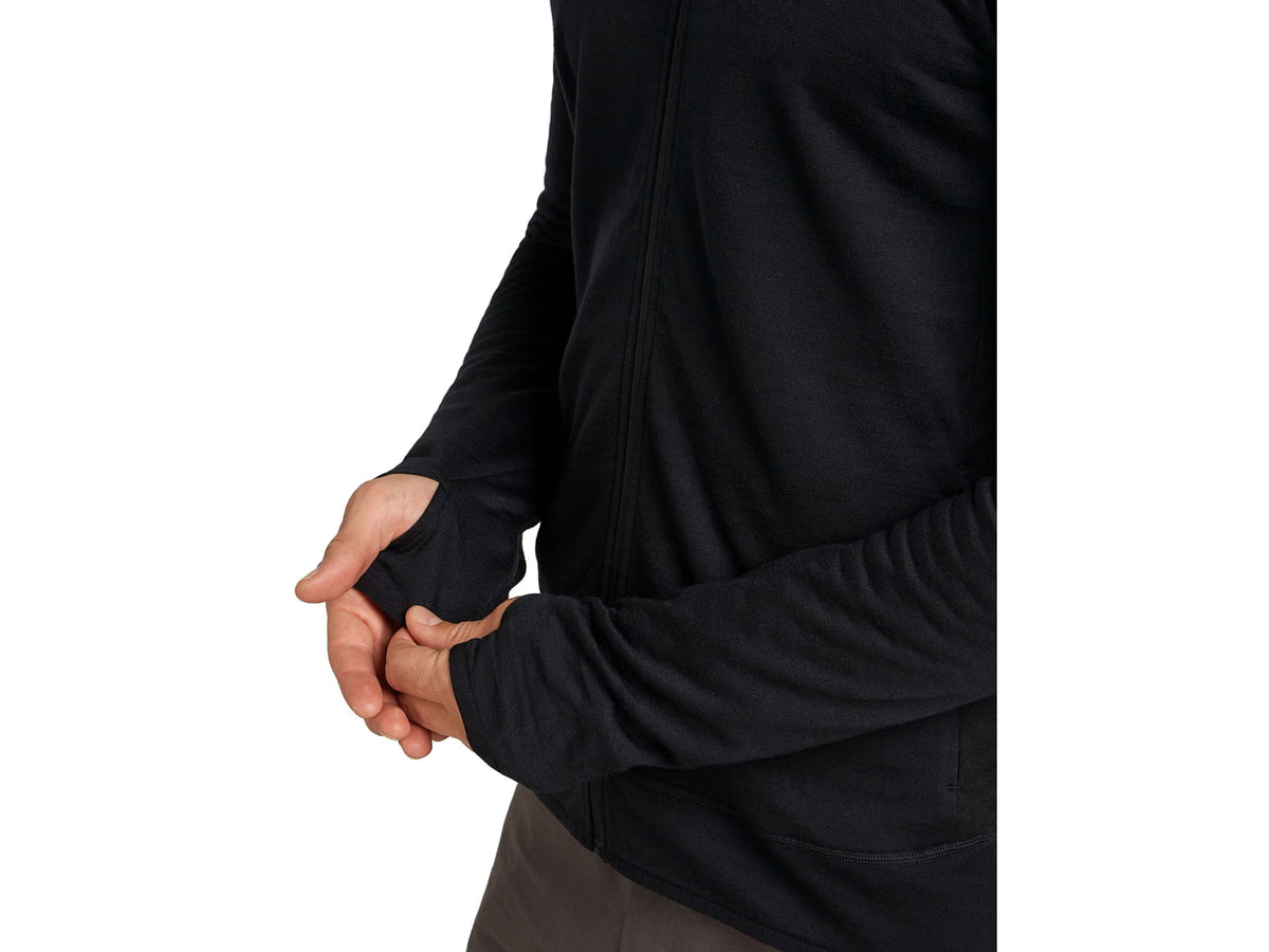 Icebreaker Merino Blend 300 RealFleece Descender Long Sleeve Zip Jacket - Men's