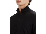 Icebreaker Men Merino 200 Oasis LS Half Zip Black M
