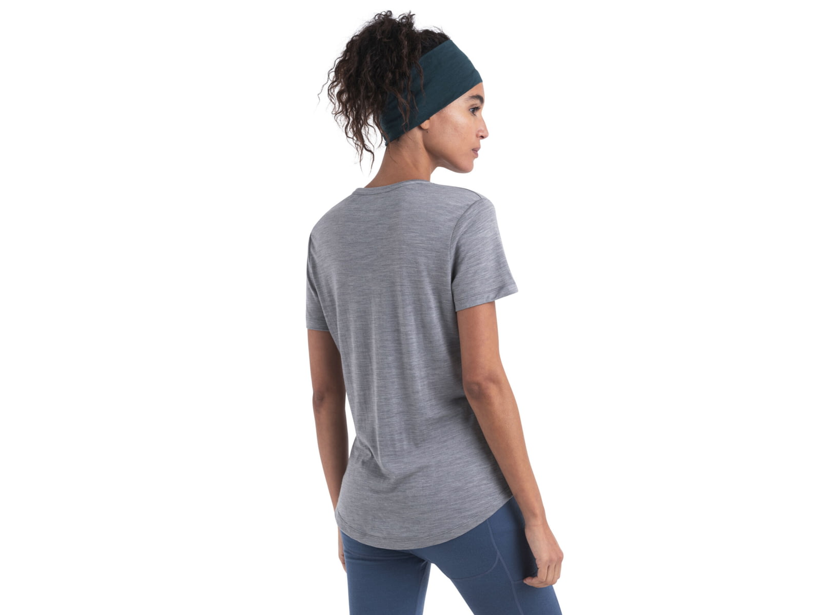 Icebreaker Merino 125 Cool-Lite Sphere III SS Tee - Women's Metro Heather
