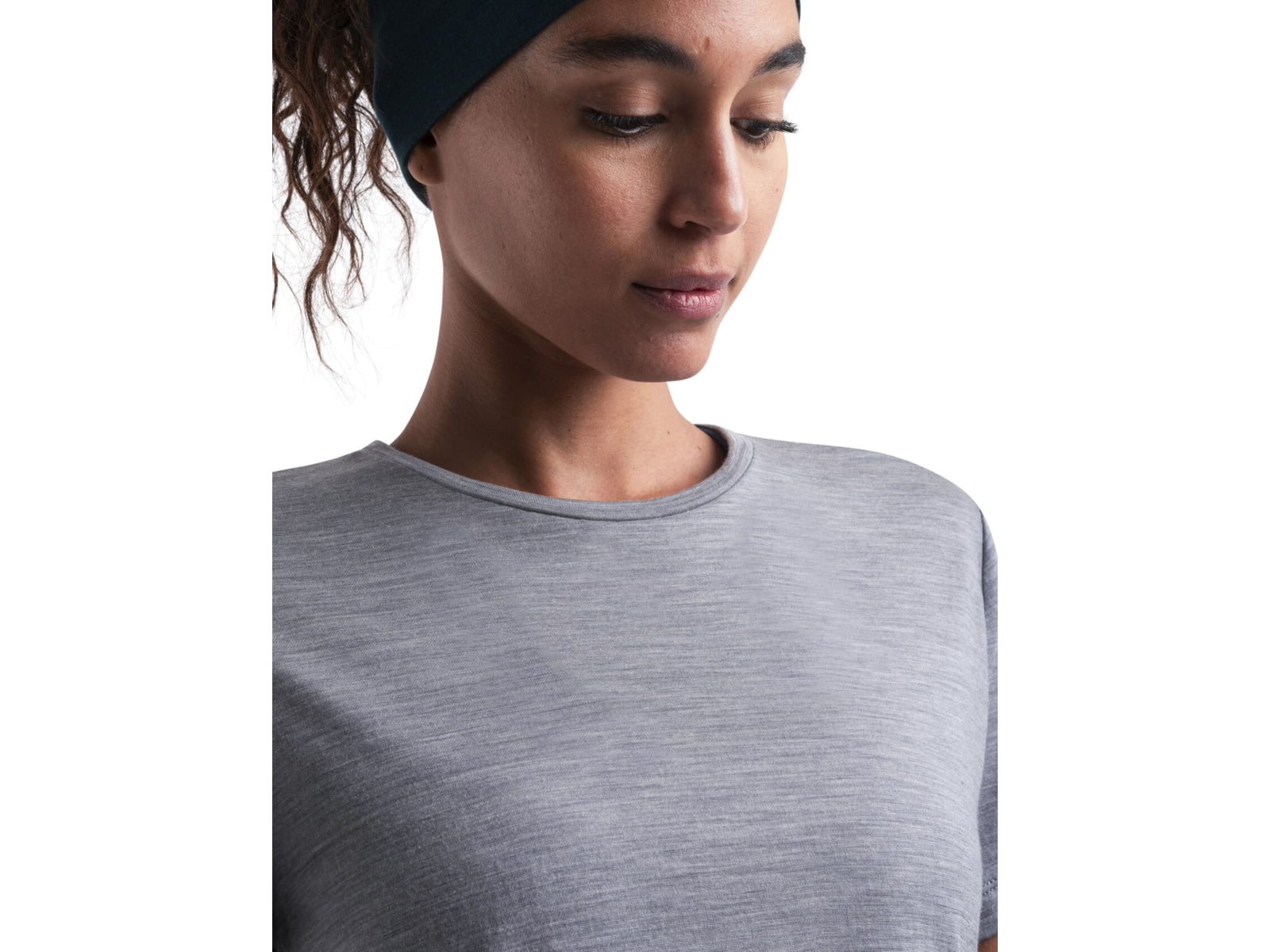Icebreaker Merino 125 Cool-Lite Sphere III SS Tee - Women's Metro Heather