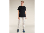 Icebreaker Merino 150 Tech Lite SS Relaxed T-Shirt - Women's Black Large