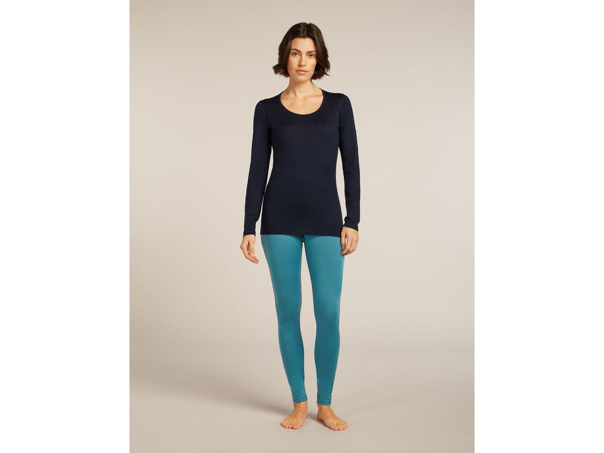 Icebreaker Merino 200 Oasis Leggings - Women's Topaz Small