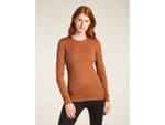 Icebreaker Merino 200 Oasis LS Crewe - Women's Black Small