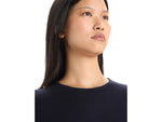Icebreaker Merino 200 Oasis LS Crewe - Women's Black Small