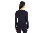 Icebreaker Merino 200 Oasis LS Crewe - Women's Black Small