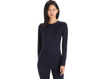 Icebreaker Merino 200 Oasis LS Crewe - Women's Black Small