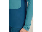 Icebreaker Merino 200 ZoneKnit Long Sleeve Crew Thermal Top - Men's Atlantis/Topaz/CB