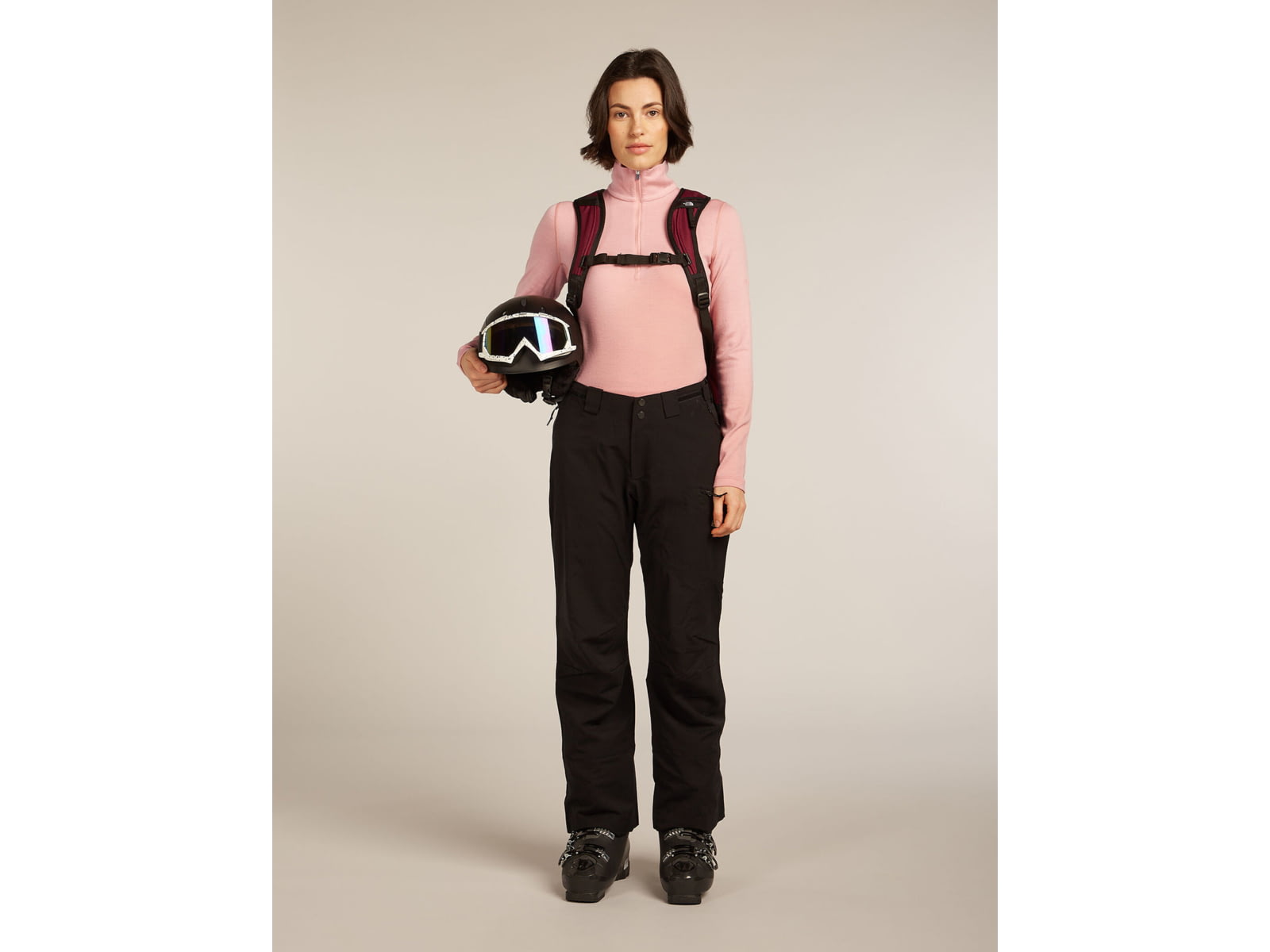 Icebreaker Merino 260 Tech Long Sleeve Half Zip Thermal Top - Women's