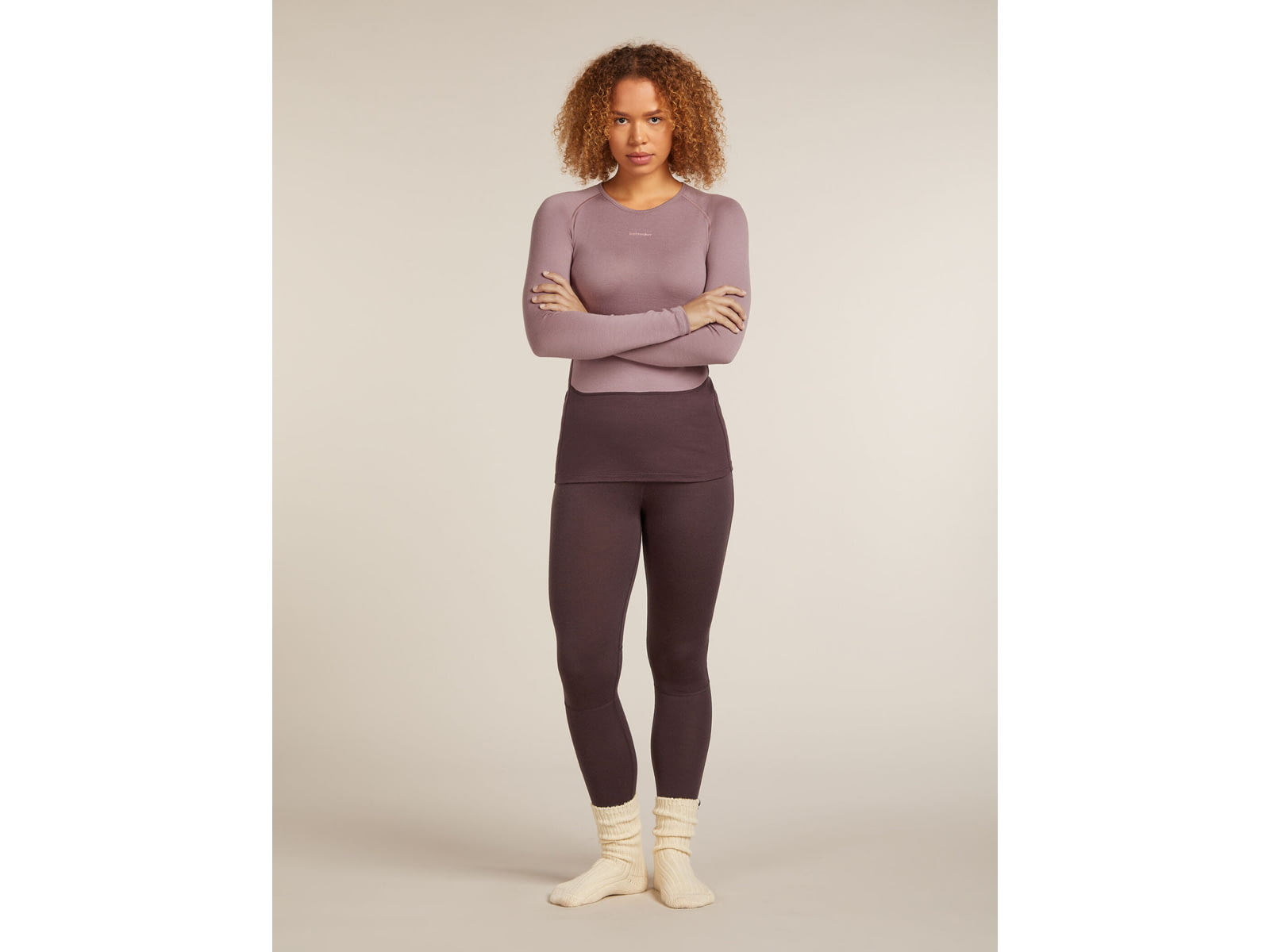 Icebreaker Merino 260 ZoneKnit Long Sleeve Crew Thermal Top - Women's
