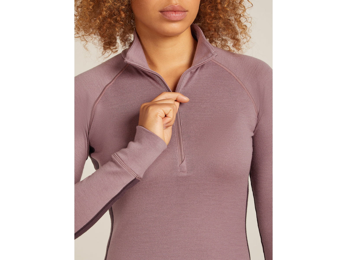 Icebreaker Merino 260 ZoneKnit Long Sleeve Half Zip Thermal Top - Women's