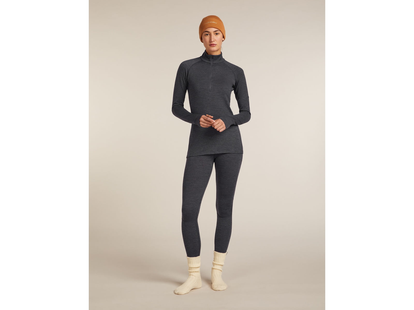 Icebreaker Merino 260 ZoneKnit Long Sleeve Half Zip Thermal Top - Women's