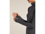 Icebreaker Merino 260 ZoneKnit Long Sleeve Half Zip Thermal Top - Women's