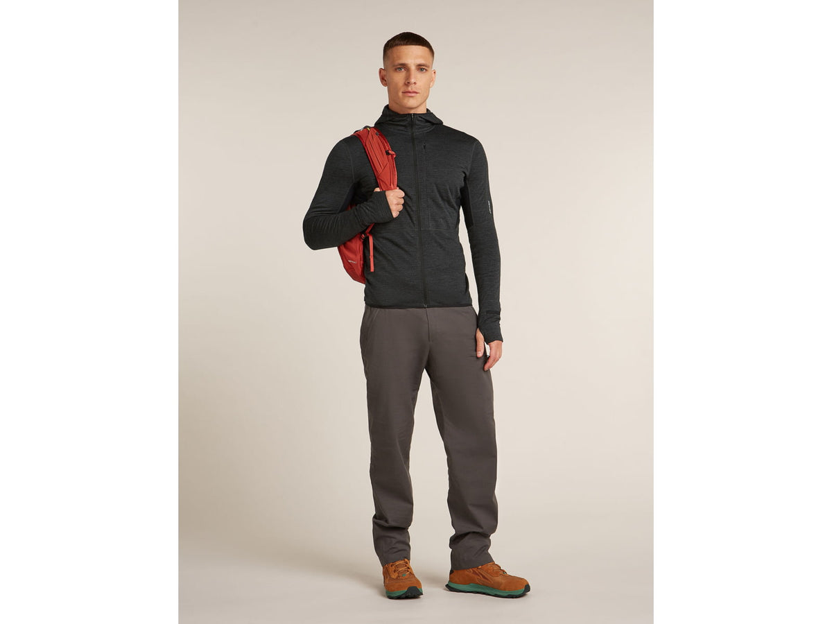 Icebreaker Merino Blend 200 RealFleece Descender Long Sleeve Zip Hoodie - Men's