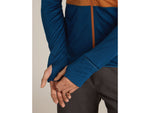 Icebreaker Merino Blend 200 RealFleece Descender Long Sleeve Zip Hoodie - Men's