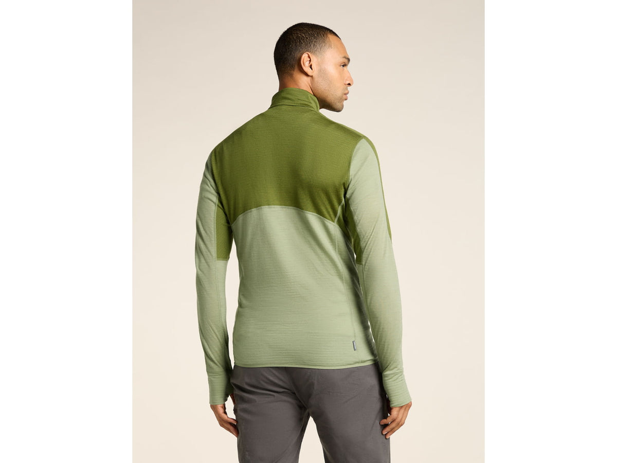 Icebreaker Merino Blend 200 RealFleece Descender LS Half Zip Hoodie - Men's