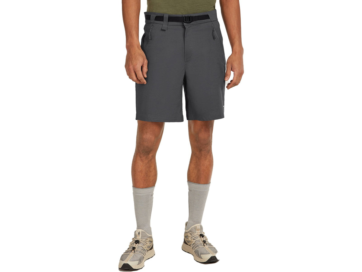 Icebreaker Merino Blend Elevation Stretch 9'' Shorts - Men's Obsidian