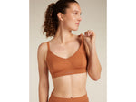 Icebreaker Merino Queens Clasp Bra - Women's Dusty Clay Extra Small