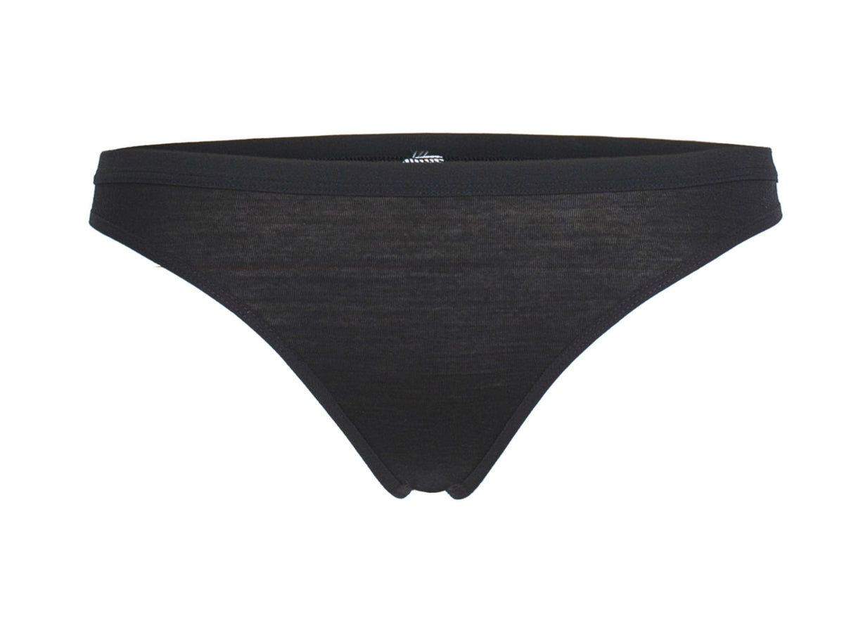 Icebreaker Merino Siren Thong - Womens Black Extra Small