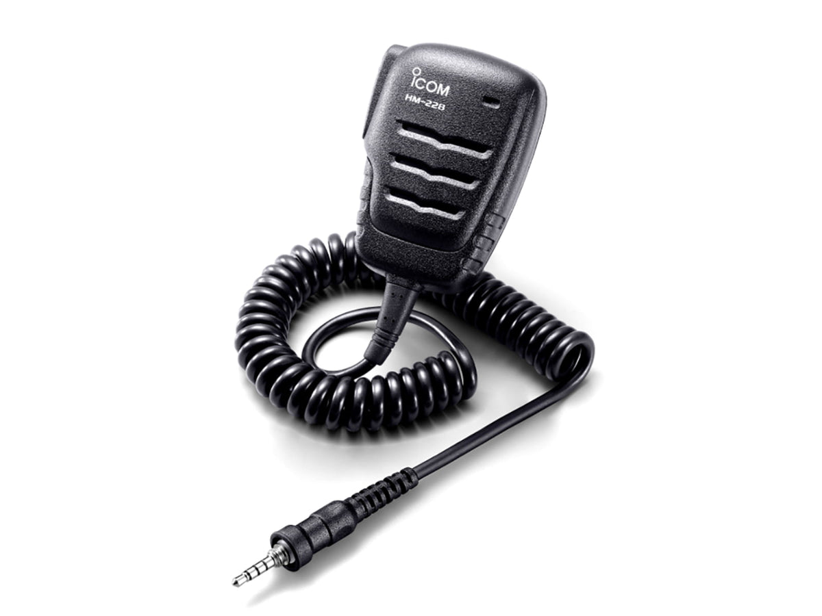 Icom Compact IPX7 Waterproof Speaker Microphone f/M93D HM228 HM228