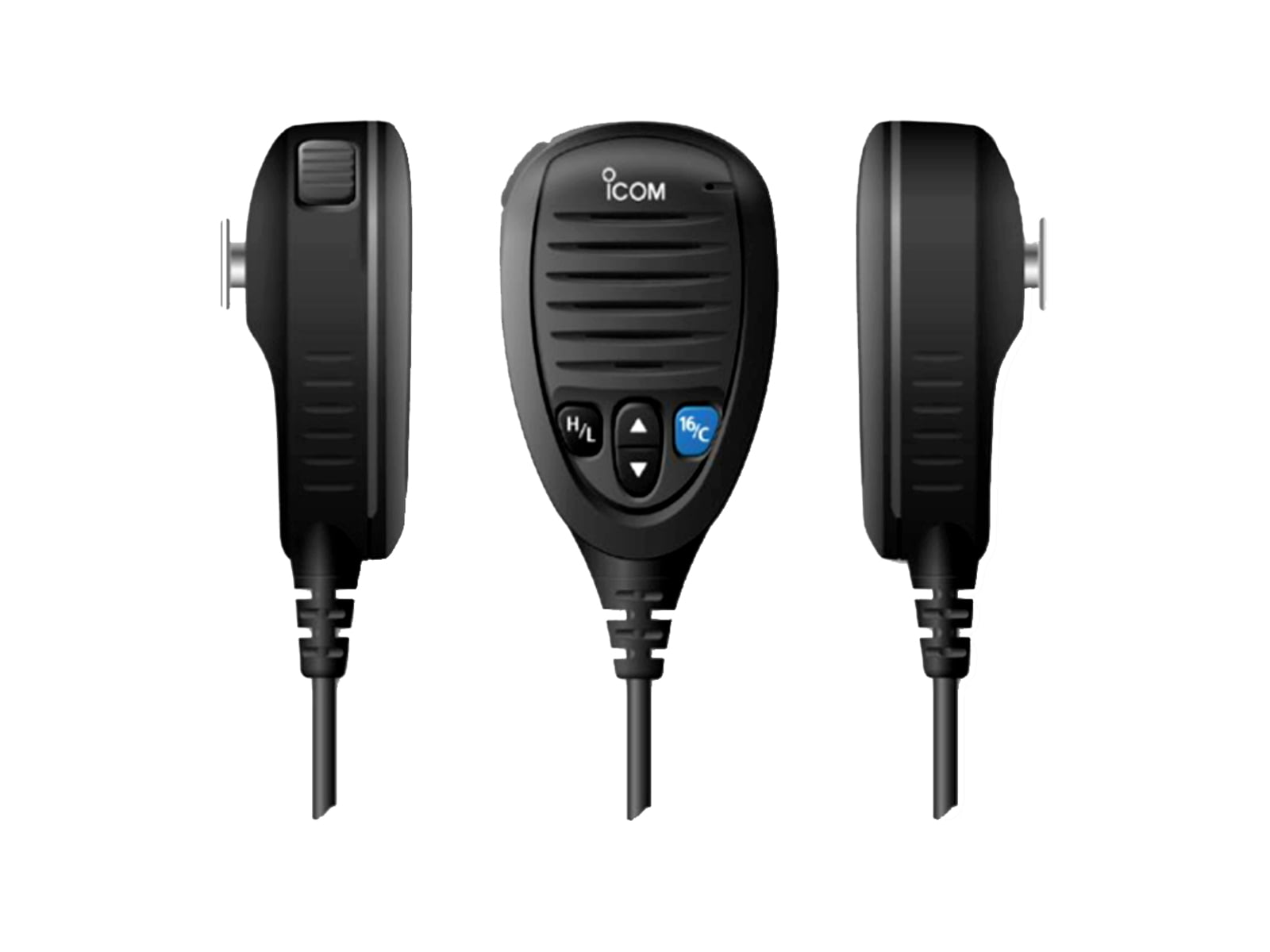 Icom Mic f/M506 Rear Connector Speaker HM205RB
