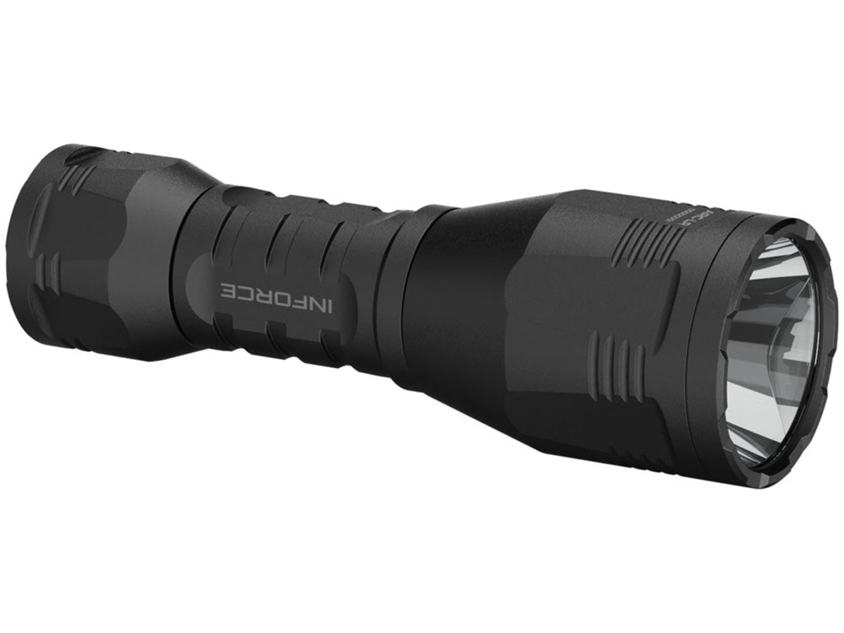 INFORCE ARC 350-Lr-H Rechargeable 18350 Li-Ion 1200 Lumens LED Flashlight Handheld Kit Black