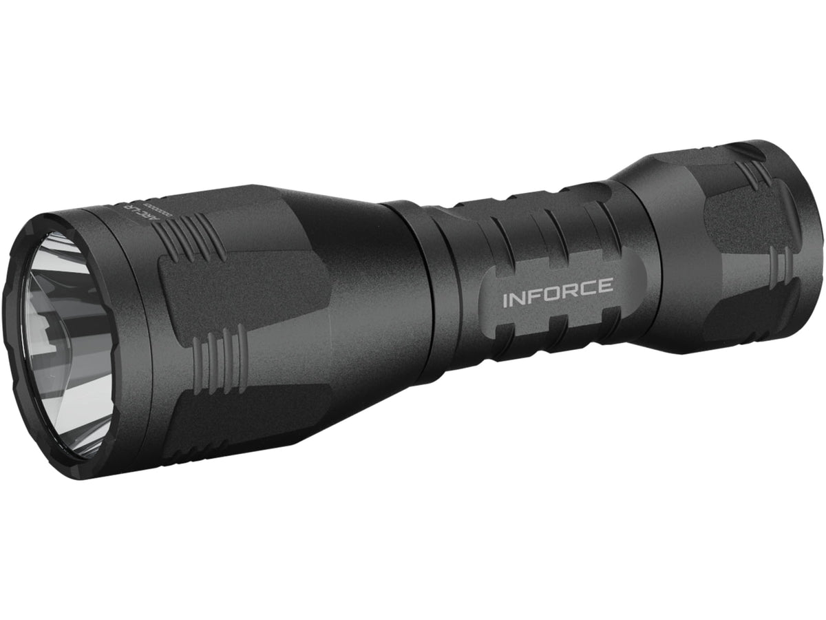 INFORCE ARC 350-Lr-H Rechargeable 18350 Li-Ion 1200 Lumens LED Flashlight Handheld Kit Black