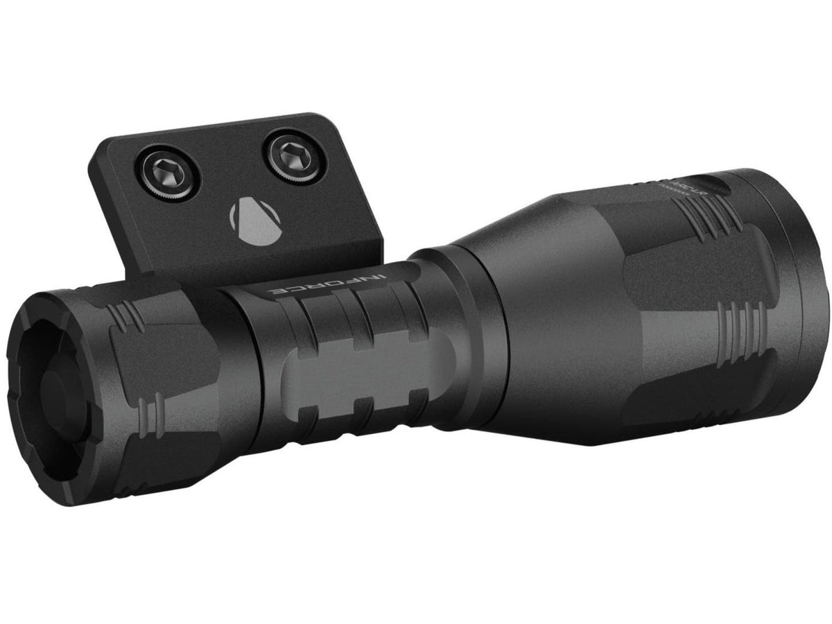 INFORCE ARC 350-Lr-M Rechargeable 18350 Li-Ion 1200 Lumens LED Flashlight Kit w/Mount Black