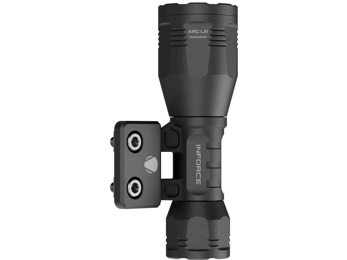 INFORCE ARC 350-Lr-M Rechargeable 18350 Li-Ion 1200 Lumens LED Flashlight Kit w/Mount Black