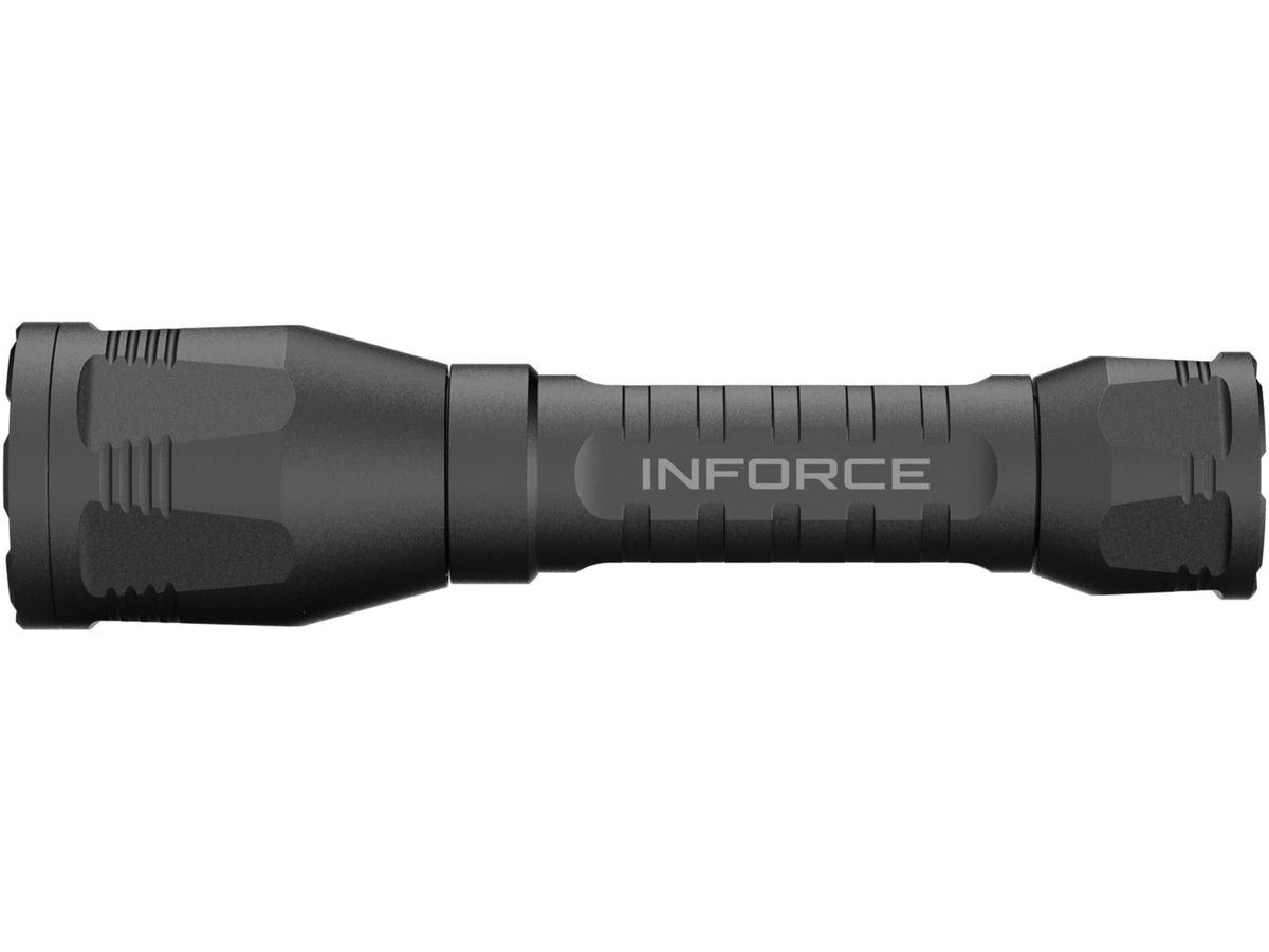 INFORCE ARC 650-Lr-H Rechargeable 18650 Li-Ion 1400 Lumens LED Flashlight Handheld Kit Black IF73002