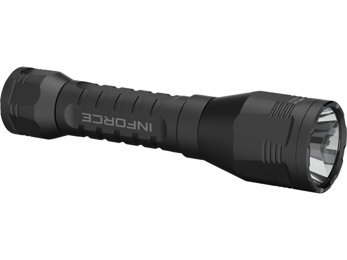 INFORCE ARC 650-Lr-H Rechargeable 18650 Li-Ion 1400 Lumens LED Flashlight Handheld Kit Black IF73002