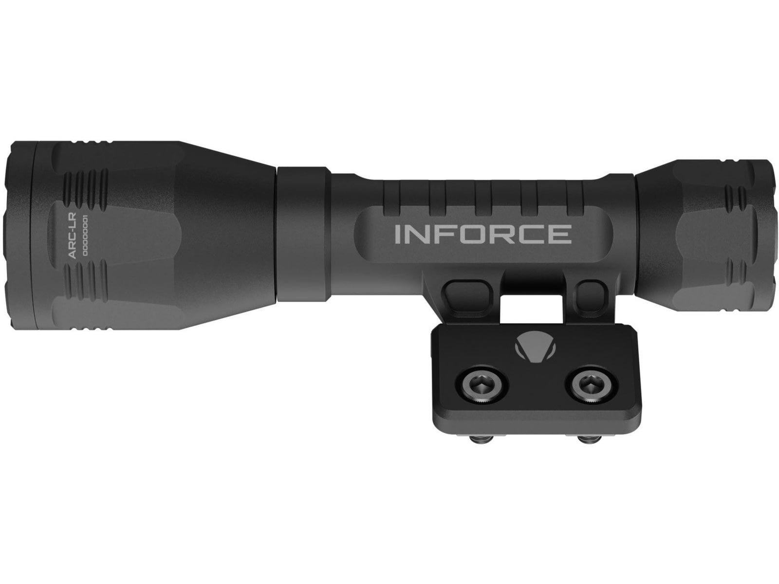INFORCE ARC 650-Lr-M Rechargeable 18650 Li-Ion 1400 Lumens LED Flashlight Kit w/Mount Black