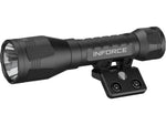 INFORCE ARC 650-Lr-M Rechargeable 18650 Li-Ion 1400 Lumens LED Flashlight Kit w/Mount Black