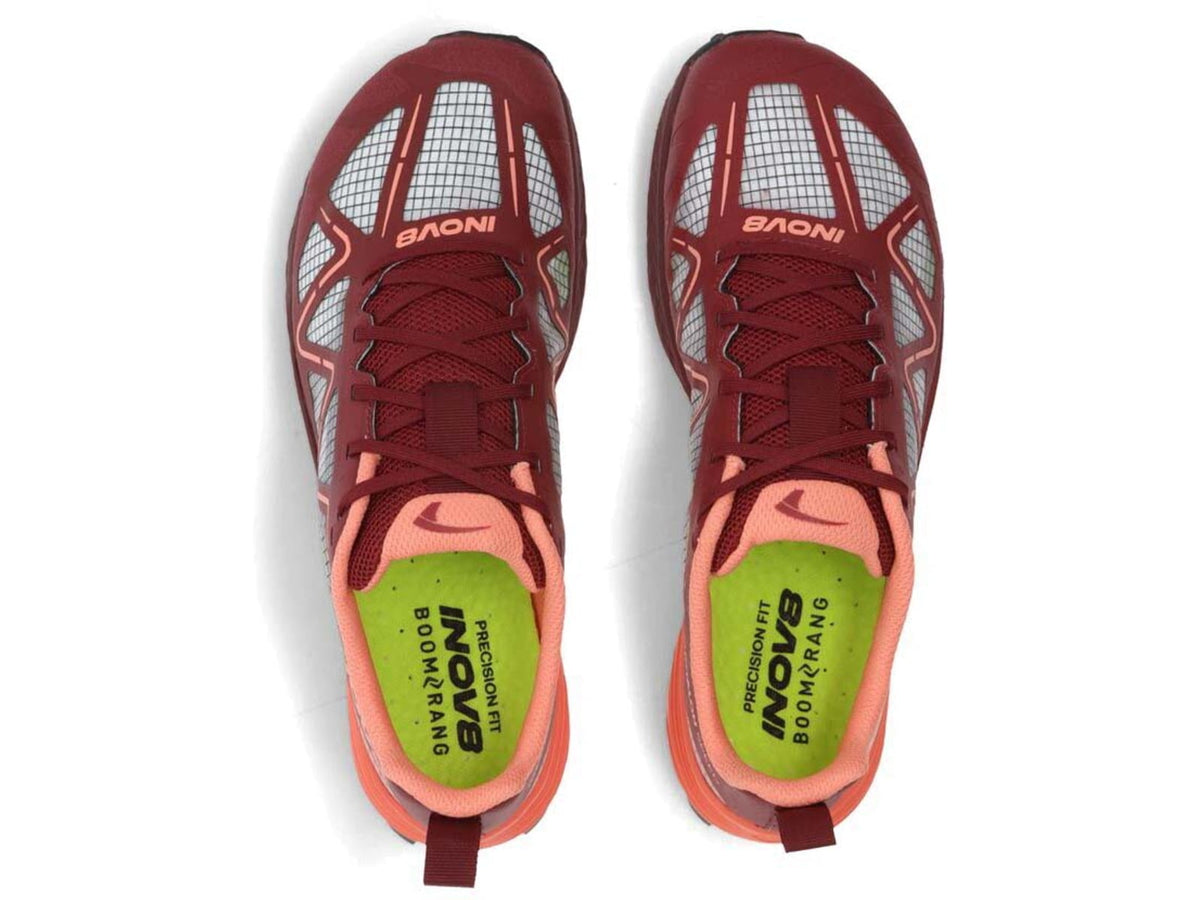 USED Inov-8 MudTalon Speed Running Shoes - Women's Burgundy/Coral 8