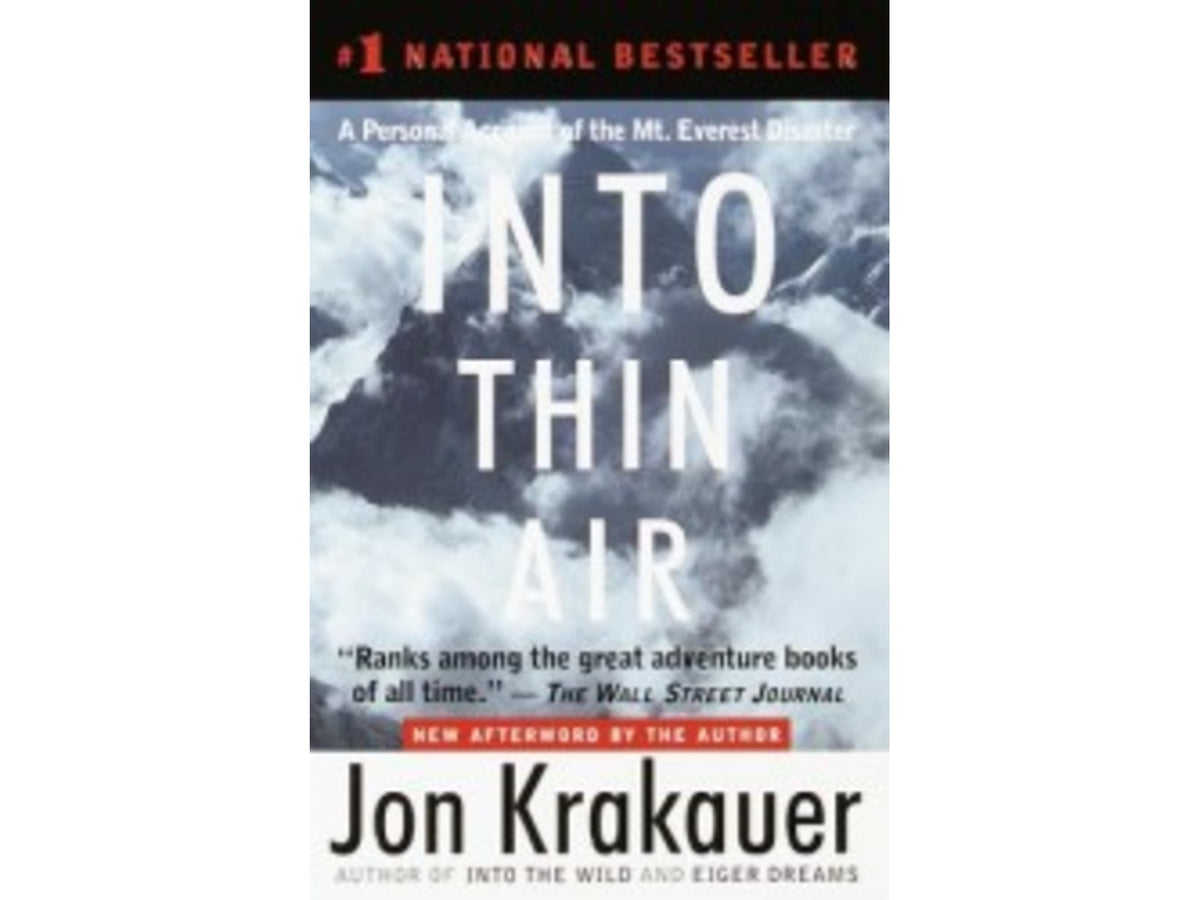 Random House Into Thin Air Paperback 9780385494786