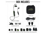 ISOtunes Sport Advance BT 2.0 Protective Ear Plugs 26 dB 1 Pair OD Green Universal