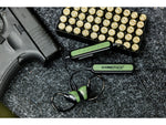 ISOtunes Sport Advance BT 2.0 Protective Ear Plugs 26 dB 1 Pair OD Green Universal