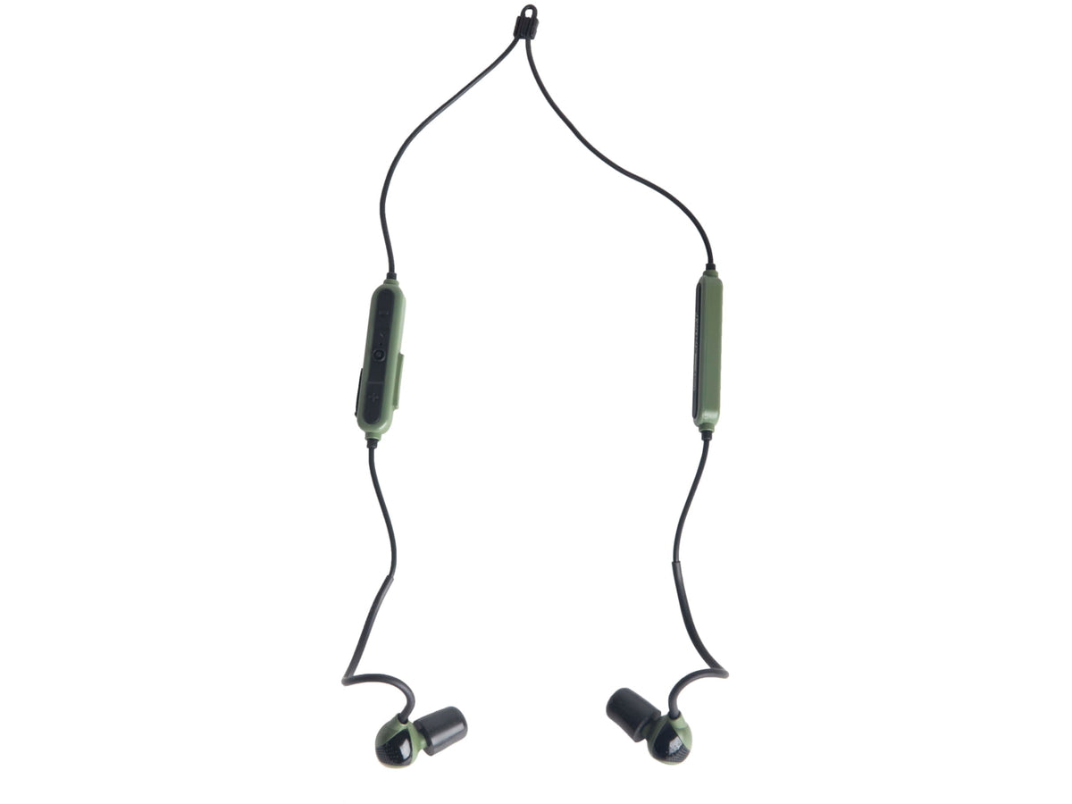 ISOtunes Sport ADVANCE BT Tactical Earbuds with Bluetooth 26 NRR OD Green IT-36