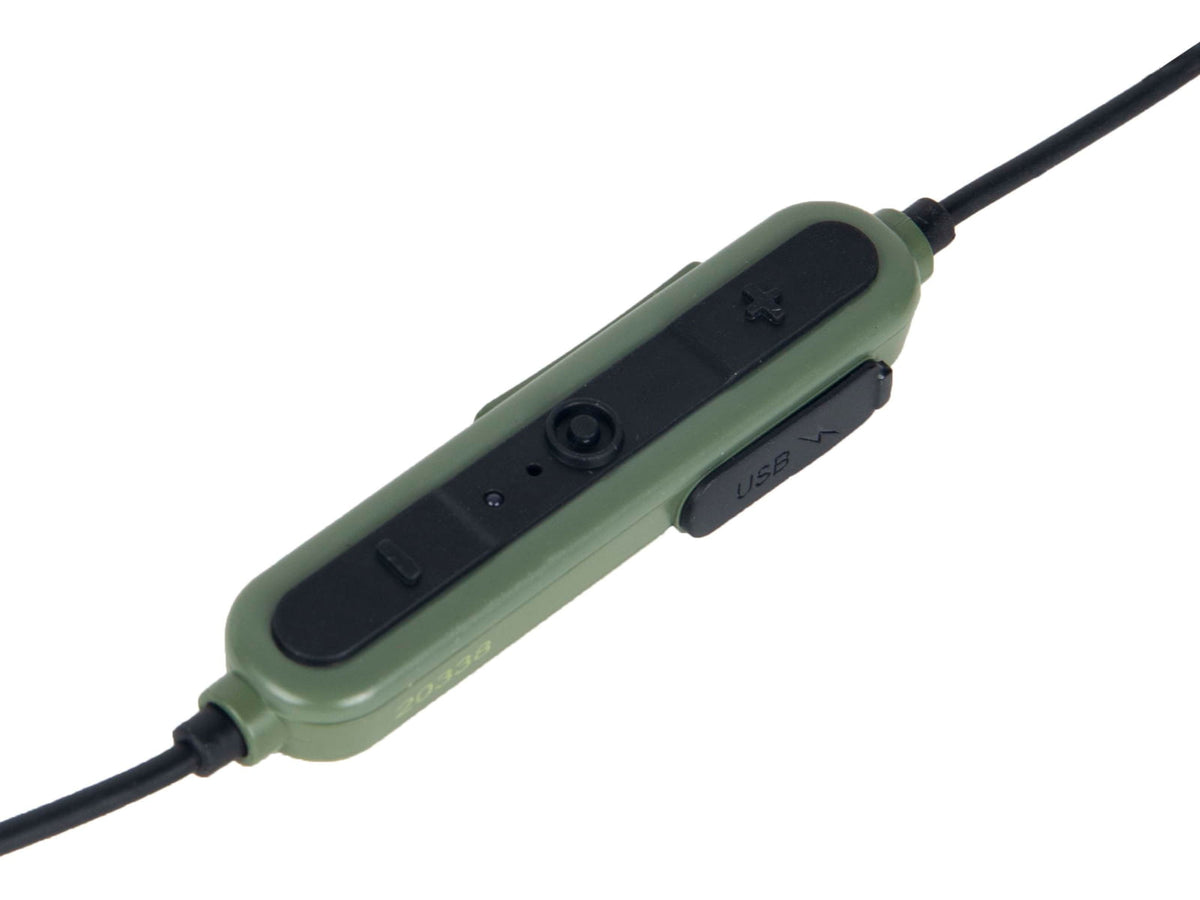 ISOtunes Sport ADVANCE BT Tactical Earbuds with Bluetooth 26 NRR OD Green IT-36