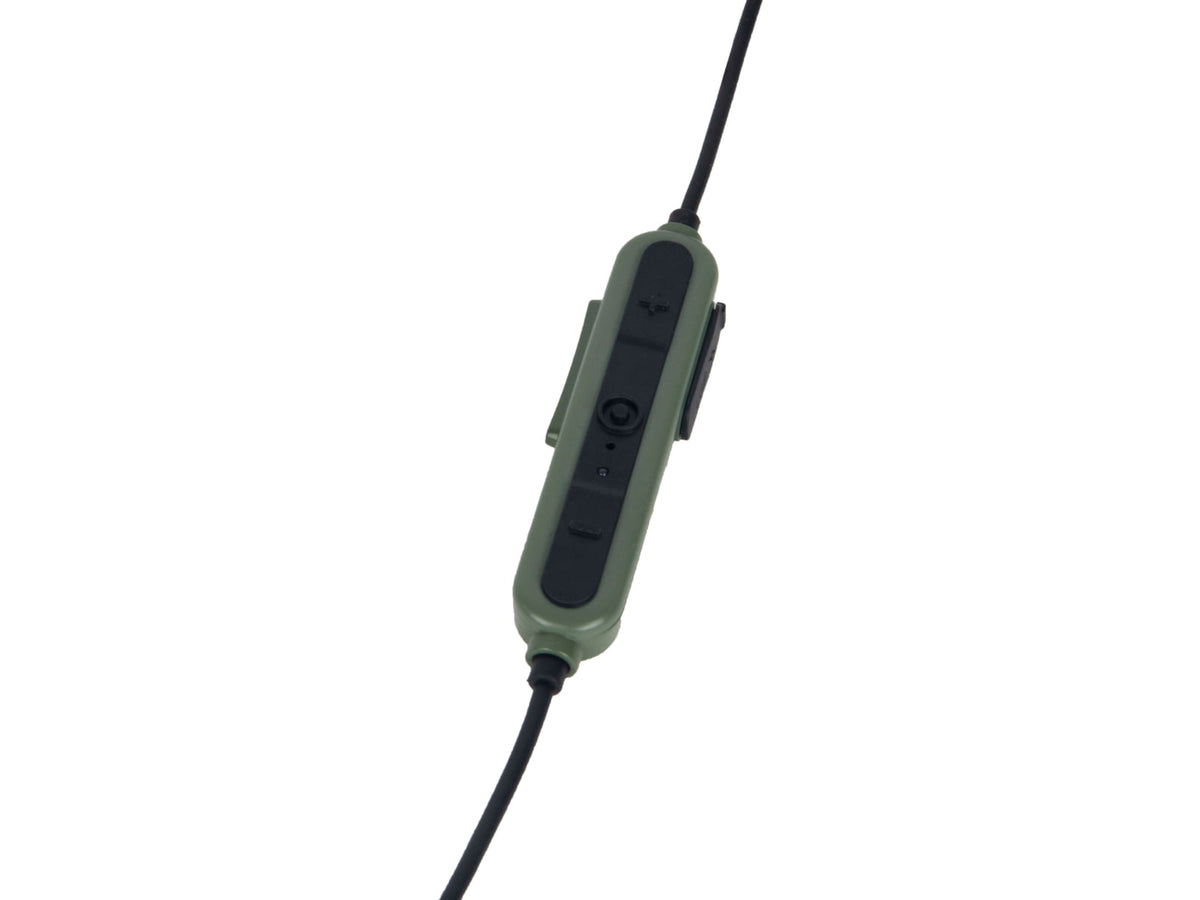 ISOtunes Sport ADVANCE BT Tactical Earbuds with Bluetooth 26 NRR OD Green IT-36
