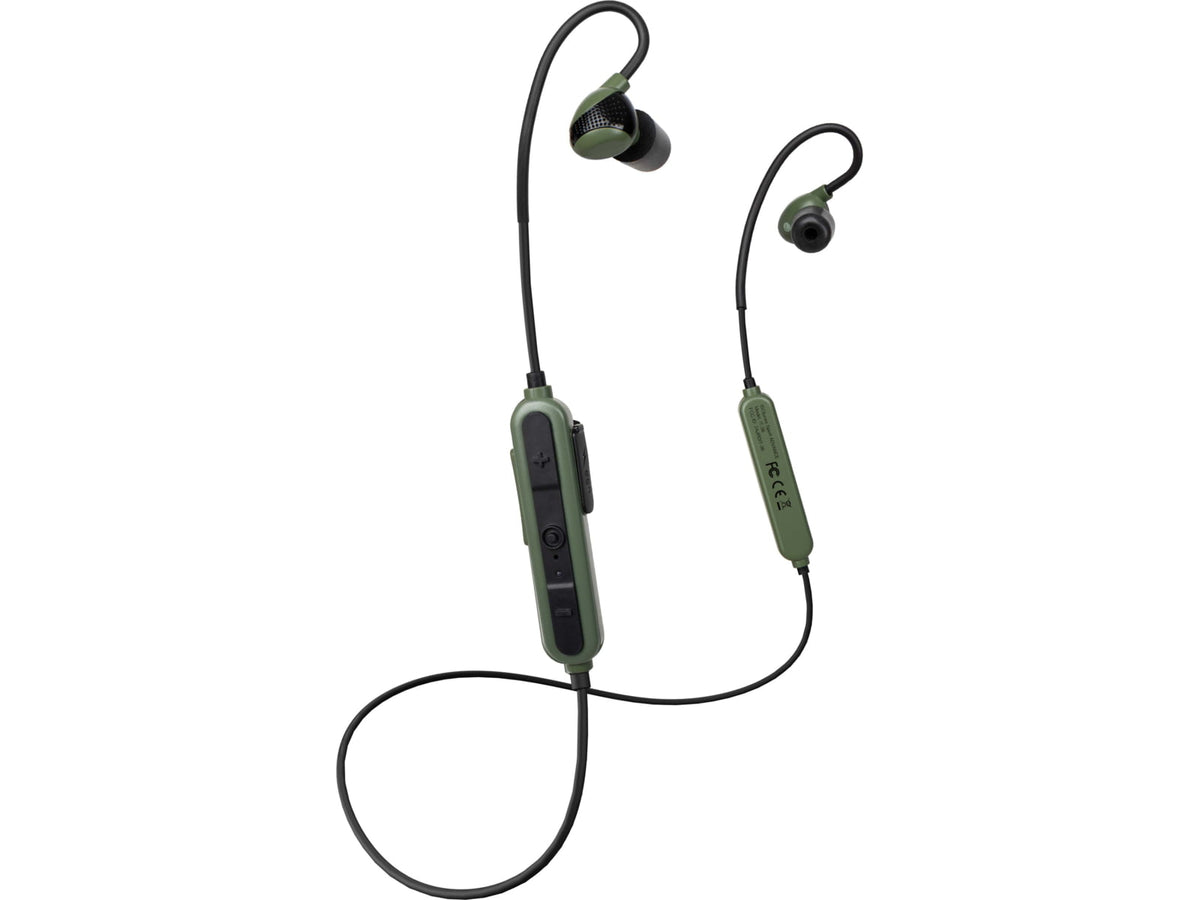 ISOtunes Sport ADVANCE BT Tactical Earbuds with Bluetooth 26 NRR OD Green IT-36
